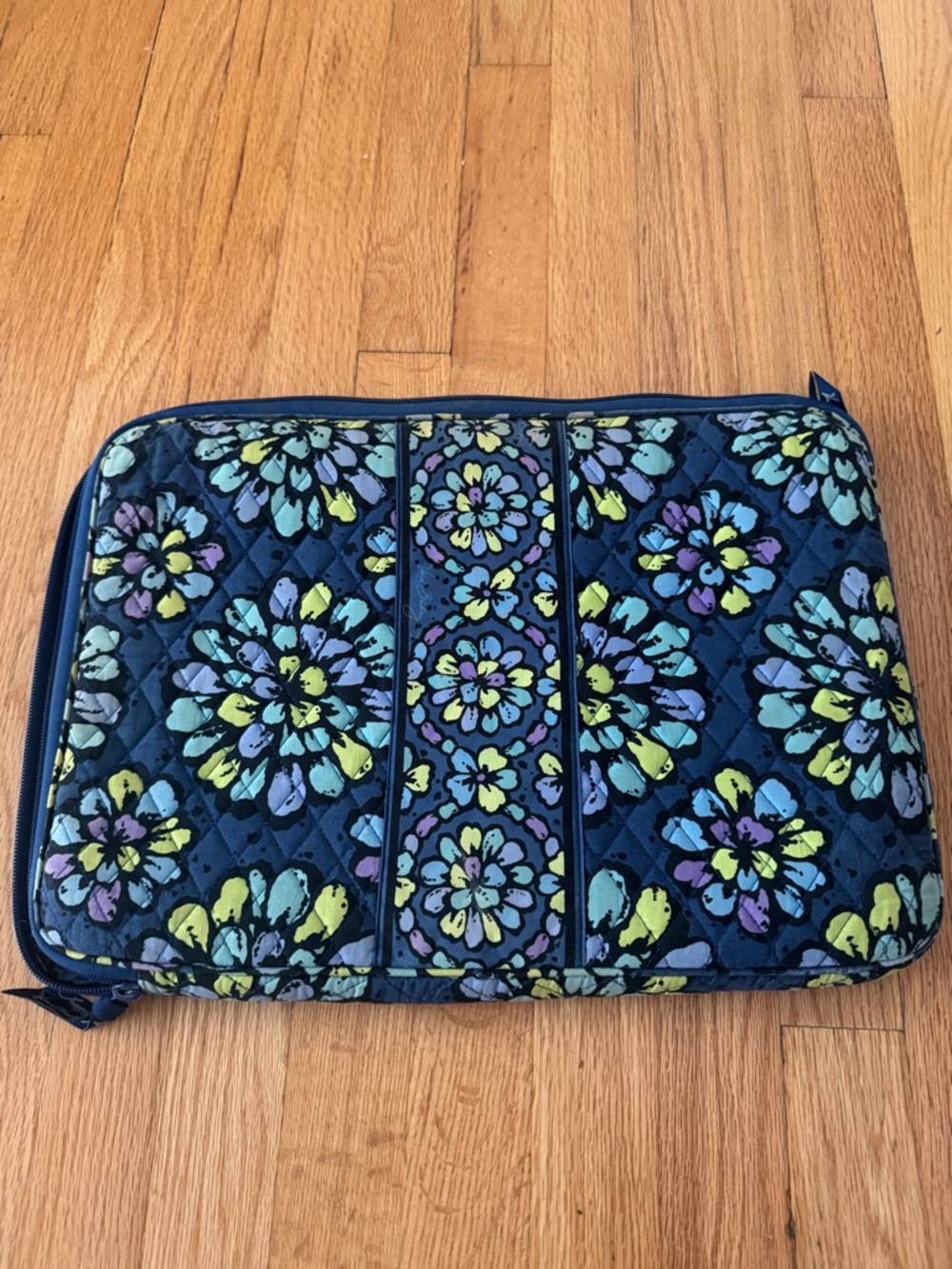 Quilted Vera Bradley laptop case